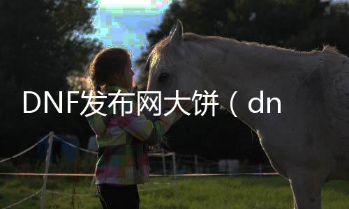 DNF发布网大饼（dnf s大）